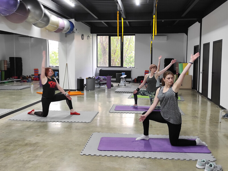 Тренировки пилатес фитнес клуб FIT-POINT Салтовка